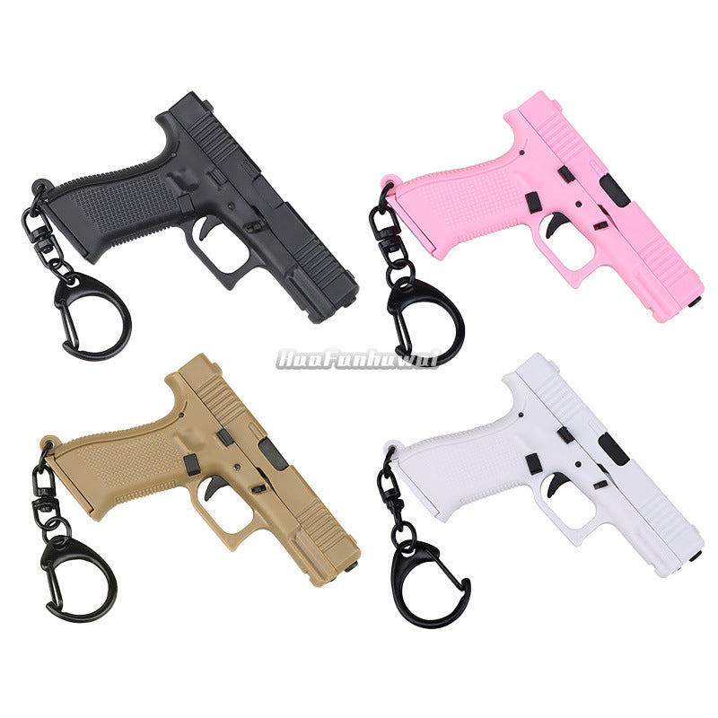 Glock G45 Key Ring Detachable Empty Warehouse Hanger Backpack Ornaments Model Key Chain Pendant