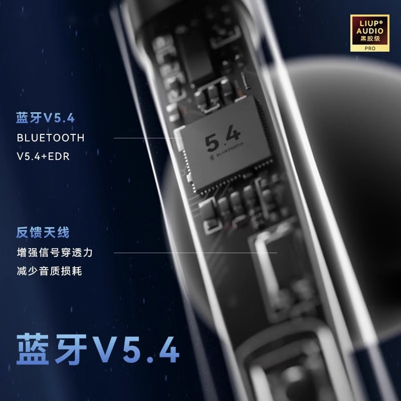 Luminous Quicksand New Non-sensitive Delay Active Noise Reduction Sports Game Bluetooth Headset For Apple Android