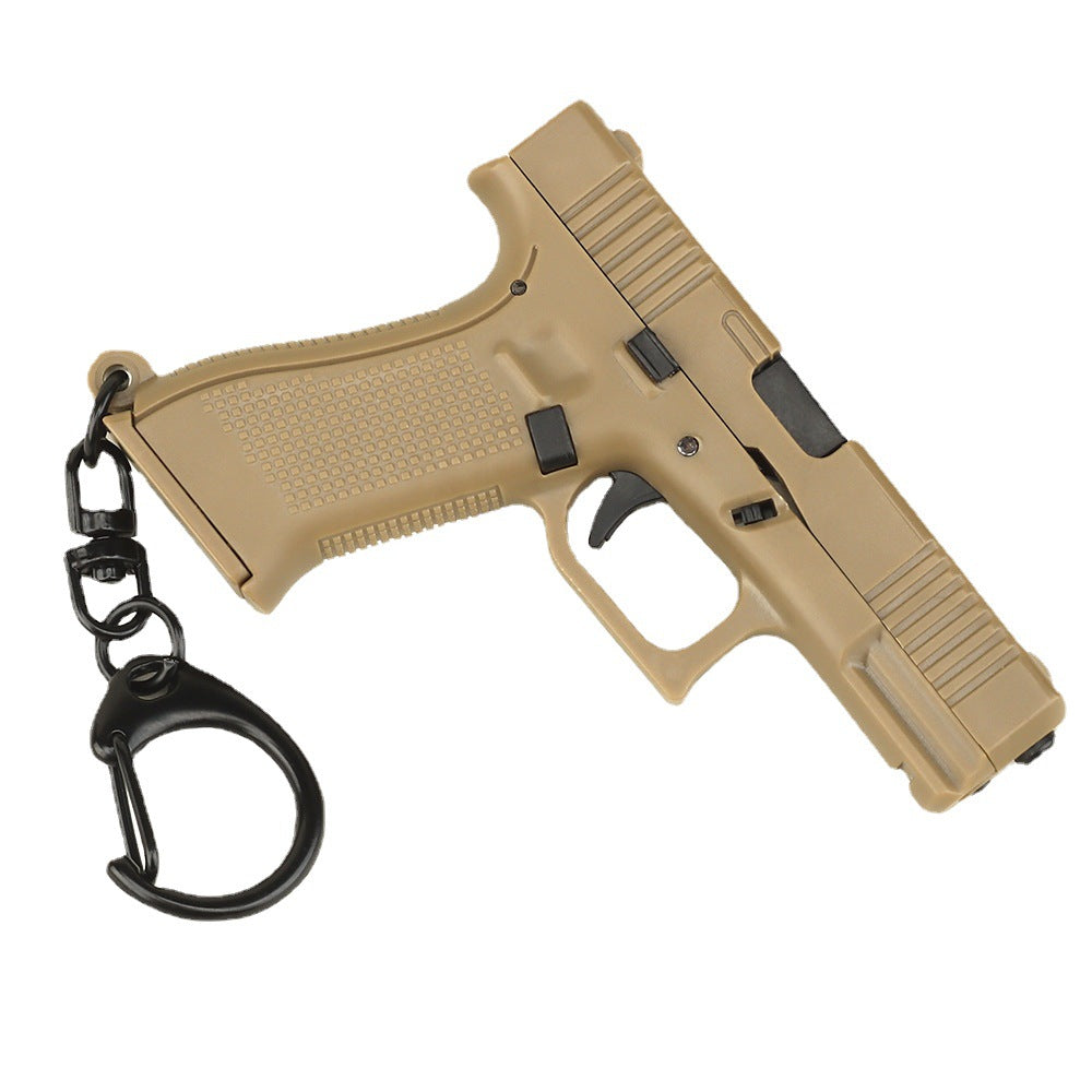 Glock G45 Key Ring Detachable Empty Warehouse Hanger Backpack Ornaments Model Key Chain Pendant