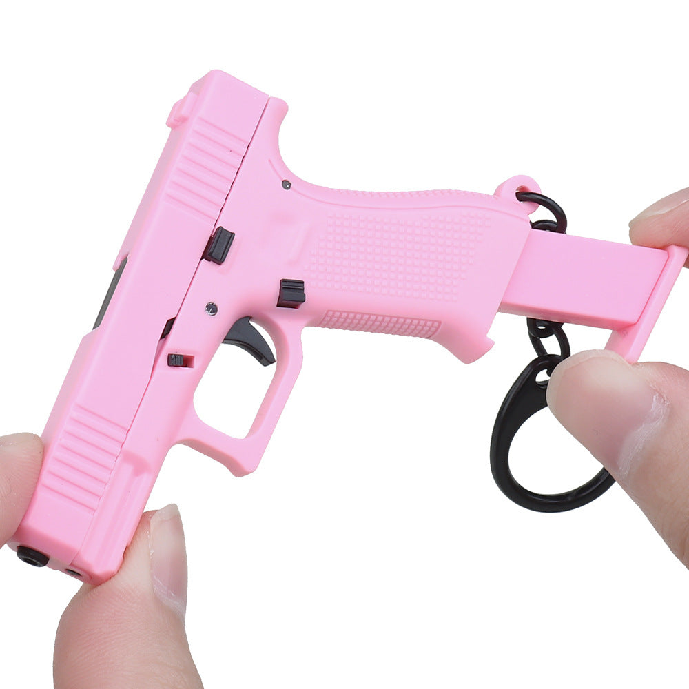 Glock G45 Key Ring Detachable Empty Warehouse Hanger Backpack Ornaments Model Key Chain Pendant