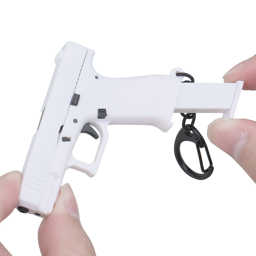Glock G45 Key Ring Detachable Empty Warehouse Hanger Backpack Ornaments Model Key Chain Pendant
