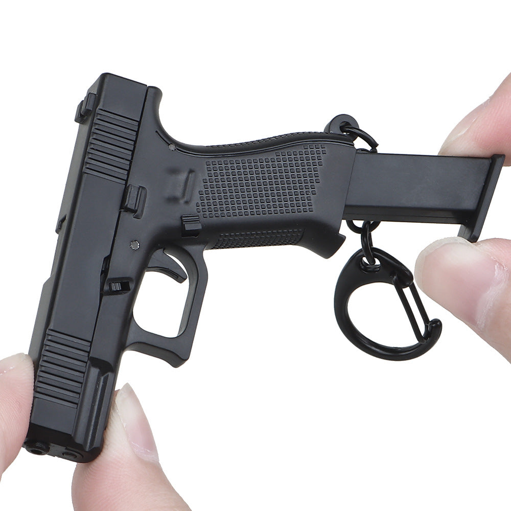 Glock G45 Key Ring Detachable Empty Warehouse Hanger Backpack Ornaments Model Key Chain Pendant