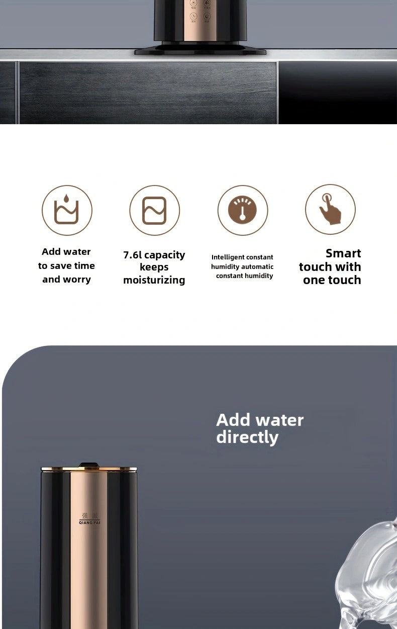 Humidifier, Suitable For Use In Large Houses, Large Capacity Whole House Moisturizing, Suitable For Halloween Christmas Gifts